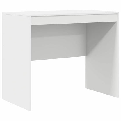 Schreibtisch mit Stauraum mit Regal 2 pcs Weiß 90 x 50 x 76 cm
