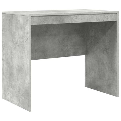 Schreibtisch mit Stauraum 2 pcs Beton Grau 90 x 50 x 76 cm