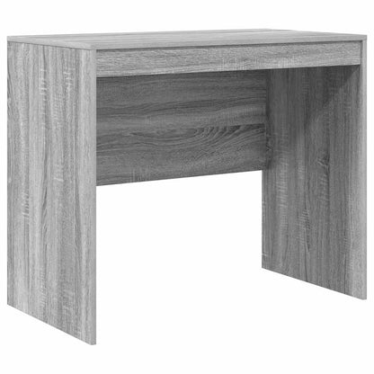 Schreibtisch mit Stauraum 2 pcs Grau Sonoma 90 x 50 x 76 cm