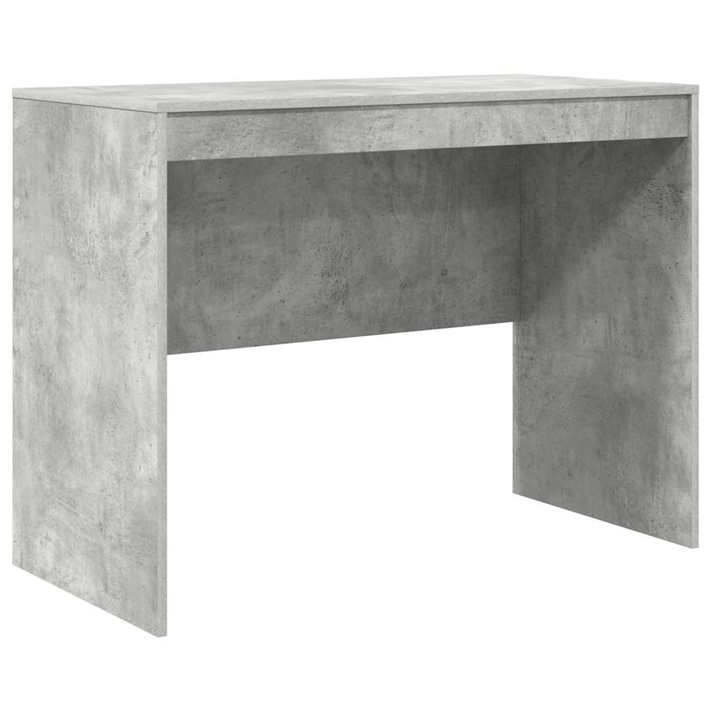 Schreibtisch mit Stauraum 2 pcs Beton Grau 100 x 50 x 76 cm