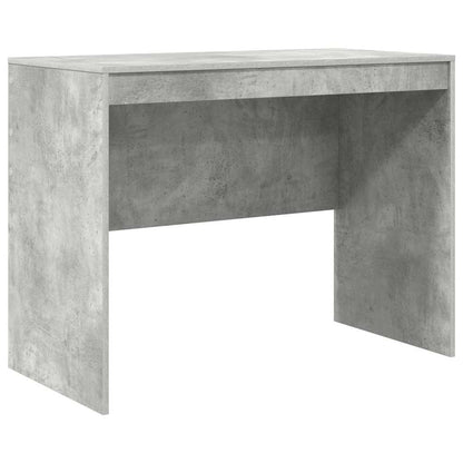 Schreibtisch mit Stauraum 2 pcs Beton Grau 100 x 50 x 76 cm