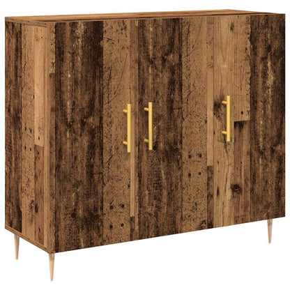 Sideboard Altholz 90 x 34 x 80 cm Holzwerkstoff