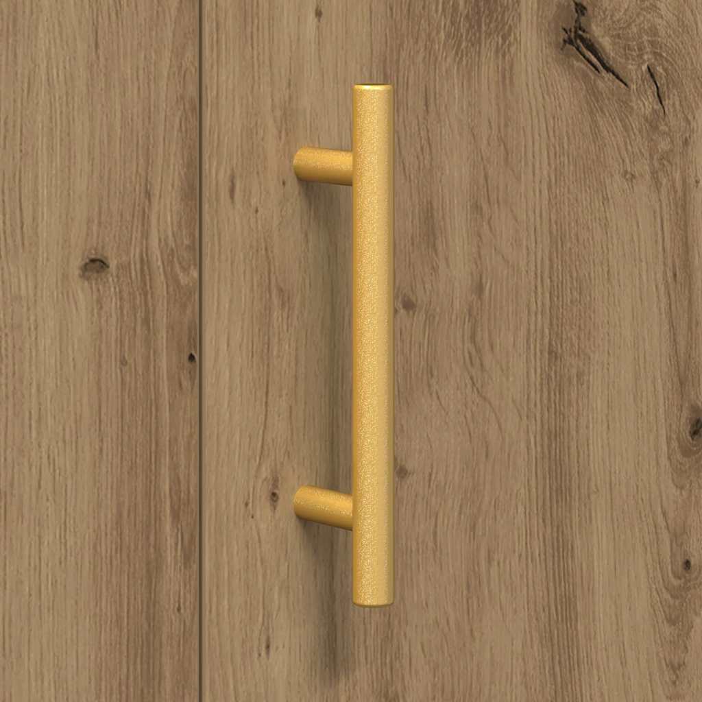 Sideboard Eiche handwerklich 90 x 34 x 80 cm Holzwerkstoff