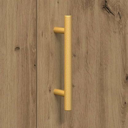 Sideboard Eiche handwerklich 90 x 34 x 80 cm Holzwerkstoff