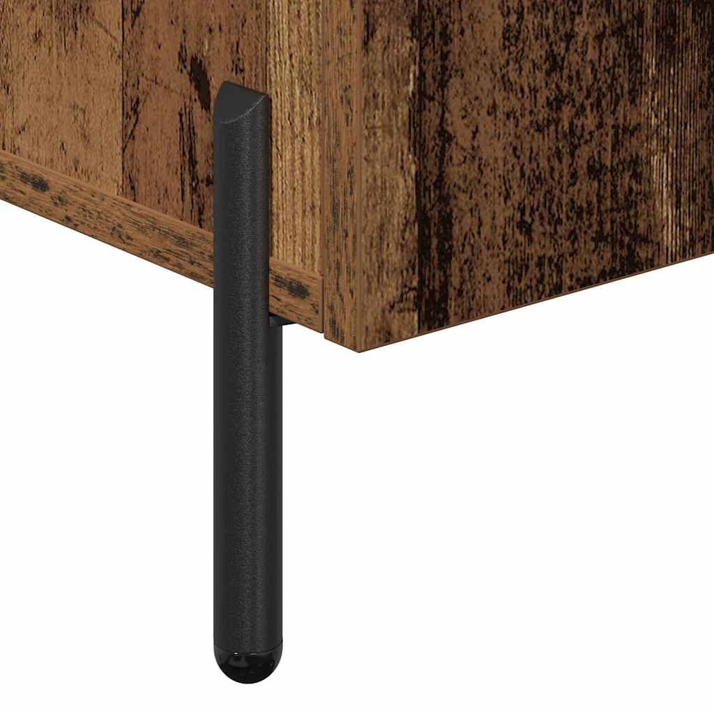 Sideboard Altholz 90 x 34 x 80 cm Holzwerkstoff