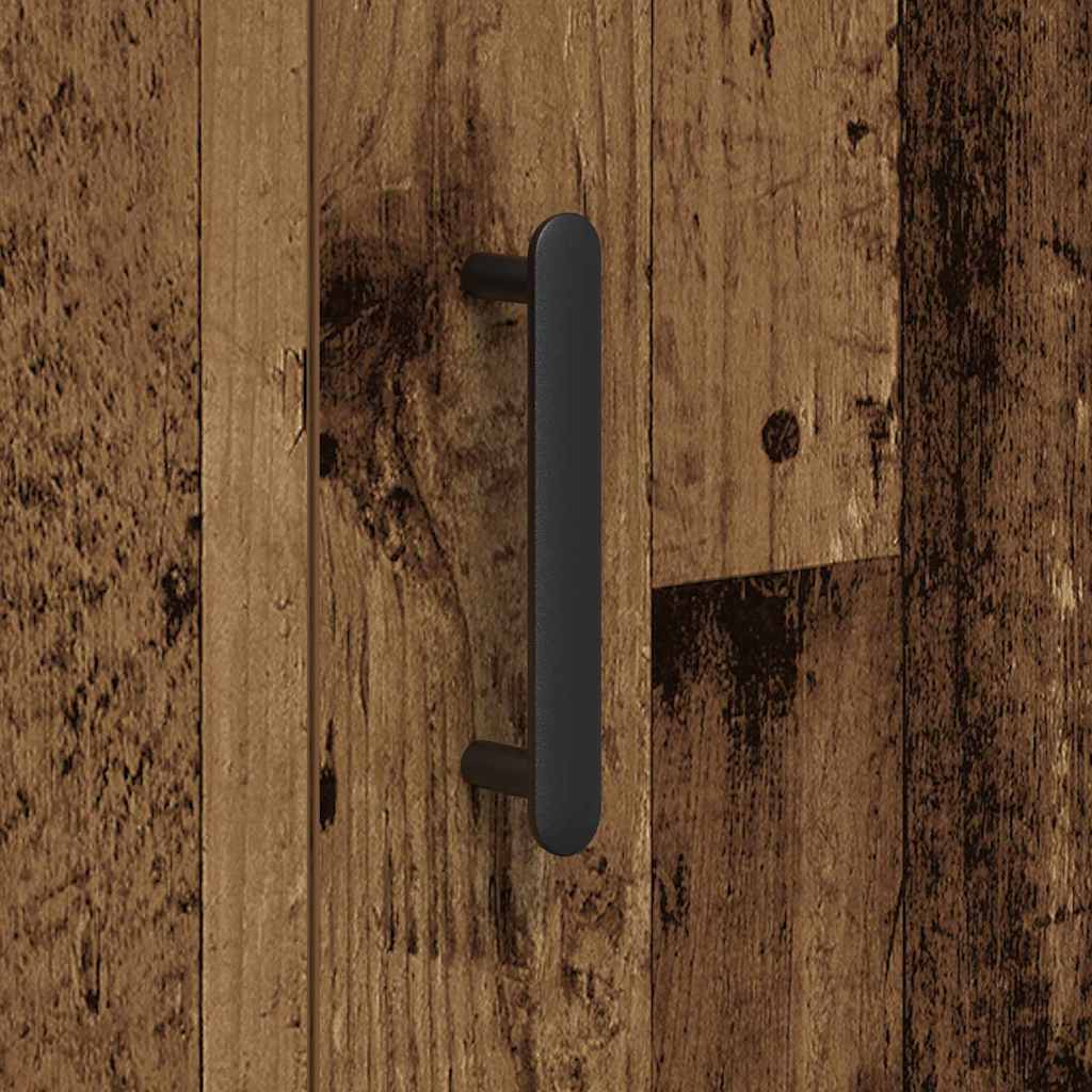 Sideboard Altholz 90 x 34 x 80 cm Holzwerkstoff