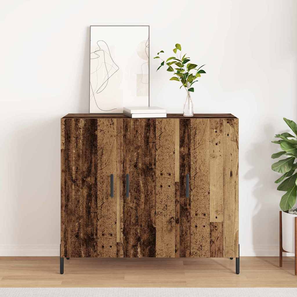 Sideboard Altholz 90 x 34 x 80 cm Holzwerkstoff
