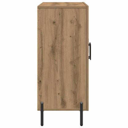 Sideboard Eiche handwerklich 90 x 34 x 80 cm Holzwerkstoff