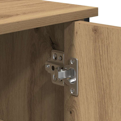 Sideboard Artisan-Eiche 70 x 30 x 80 cm Holzwerkstoff