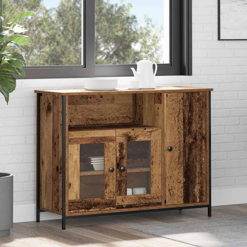 Sideboard Altholz 100 x 35 x 75 cm Holzwerkstoff