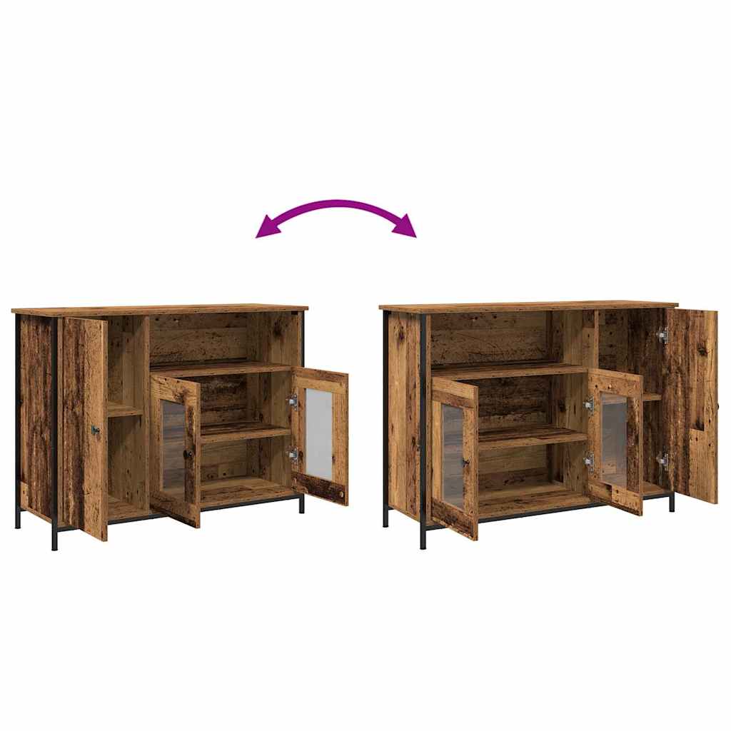 Sideboard Altholz 100 x 35 x 75 cm Holzwerkstoff