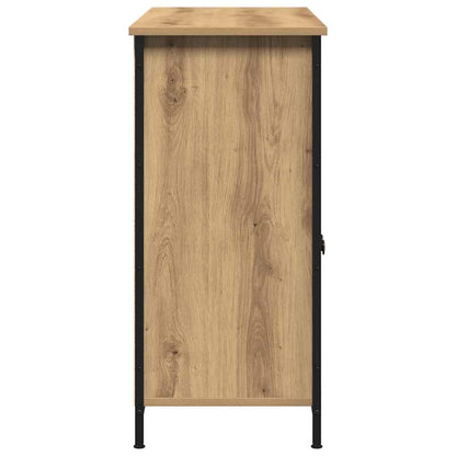 Sideboard Artisan-Eiche 100 x 35 x 75 cm Holzwerkstoff