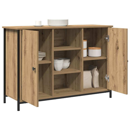Sideboard Artisan-Eiche 100 x 35 x 70 cm Holzwerkstoff