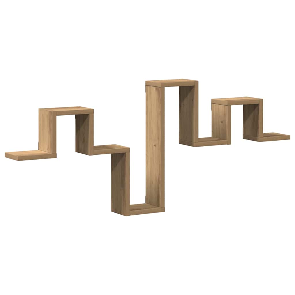 Wandregal Artisan-Eiche 104.5 x 10 x 43 cm Holzwerkstoff
