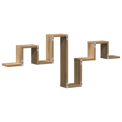 Wandregal Artisan-Eiche 104.5 x 10 x 43 cm Holzwerkstoff