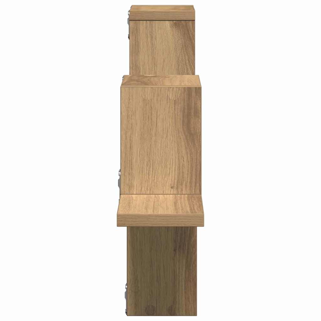 Wandregal Artisan-Eiche 104.5 x 10 x 43 cm Holzwerkstoff