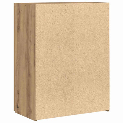 Büroschrank mit Tür Artisan-Eiche 60 x 32 x 77.5 Holzwerkstoff