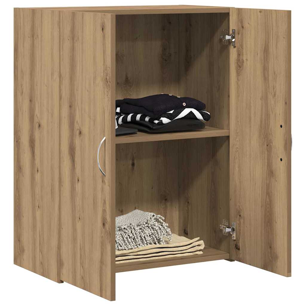 Büroschrank mit Tür Artisan-Eiche 60 x 32 x 77.5 Holzwerkstoff