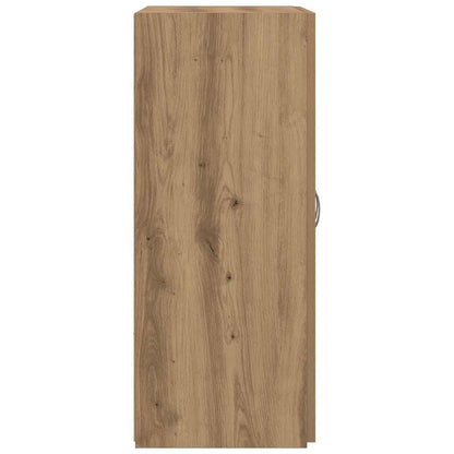 Büroschrank mit Tür Artisan-Eiche 60 x 32 x 77.5 Holzwerkstoff