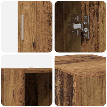 Wandschrank Altholz 30 x 42.5 x 40 cm Holzwerkstoff