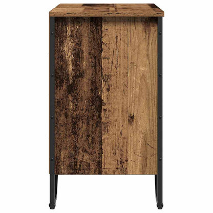 Waschtischschrank mit Tür Altholz 60 x 35 x 60 cm Holzwerkstoff
