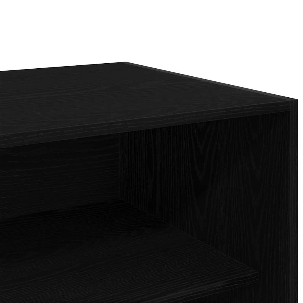Kleiderschrank Schwarze Eiche 100 x 50 x 200 cm Holzwerkstoff