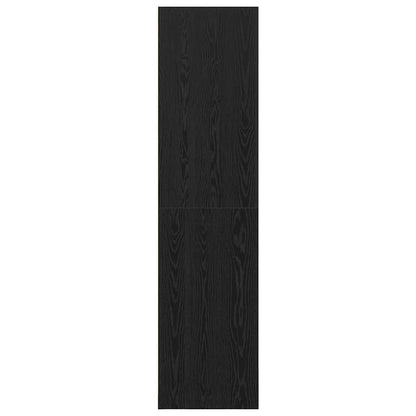 Kleiderschrank Schwarze Eiche 100 x 50 x 200 cm Holzwerkstoff