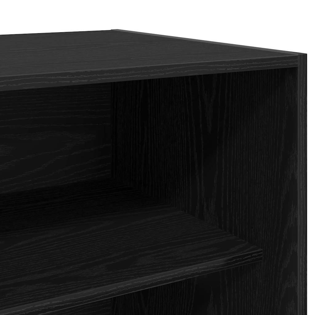 Kleiderschrank Schwarze Eiche 80 x 50 x 200 cm Holzwerkstoff