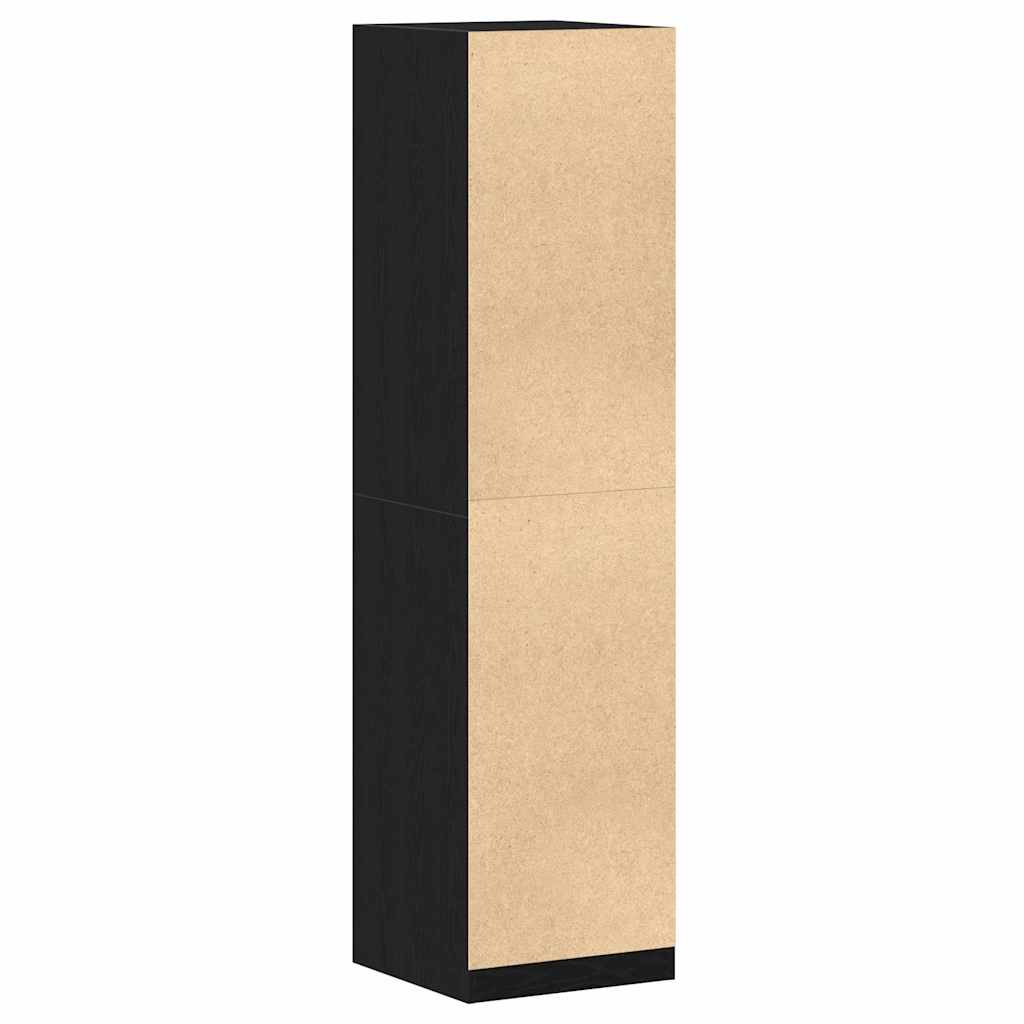 Kleiderschrank Schwarze Eiche 50 x 50 x 200 cm Holzwerkstoff