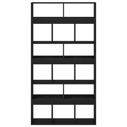 Bücherregal Schwarze Eiche 100 x 33 x 187,5 cm Holzwerkstoff