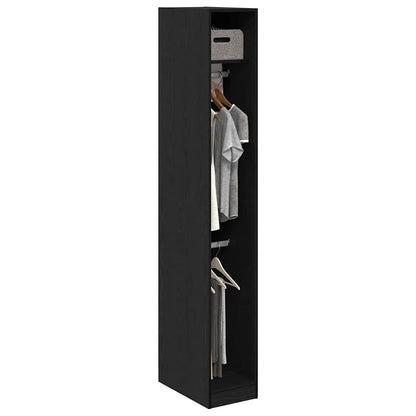 Kleiderschrank Schwarze Eiche 30 x 50 x 200 cm Holzwerkstoff