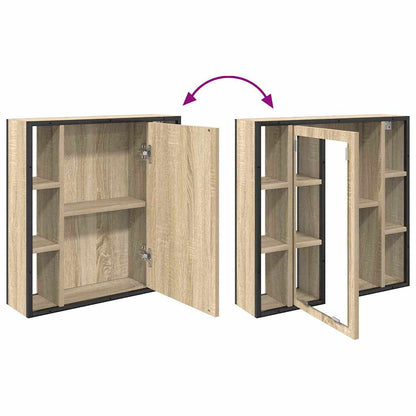 Badezimmermöbel Set 2 pcs Braun 60 x 30 x 60 cm Holzwerkstoff