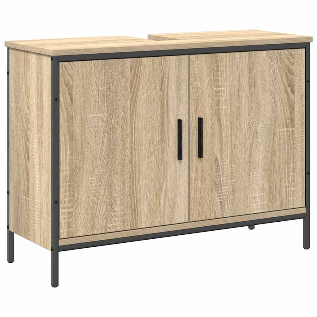 Badezimmermöbel Set 3 pcs Braun 60 x 30 x 60 cm Holzwerkstoff