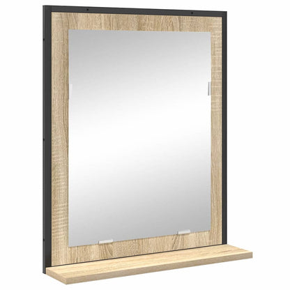 Badezimmermöbel Set mit Regal 3 pcs Braun 33 x 33 x 120.5 cm