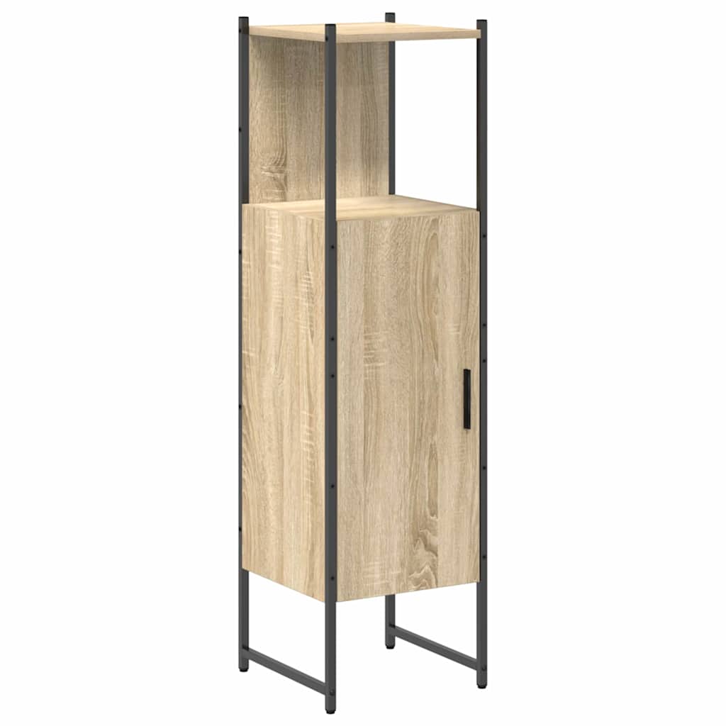 Badezimmermöbel Set mit Regal 3 pcs Braun 33 x 33 x 120.5 cm