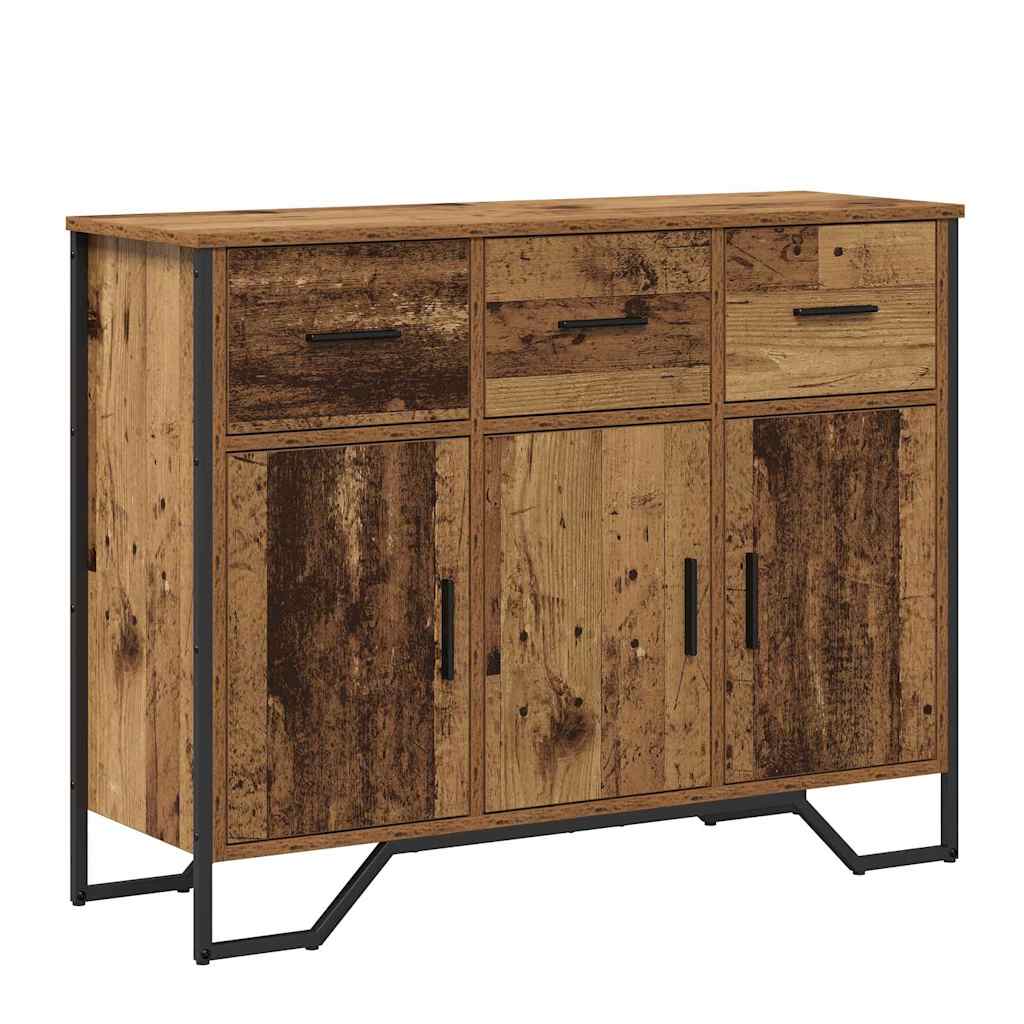 Sideboard Altholz 97 x 32,5 x 74,5 cm Holzwerkstoff