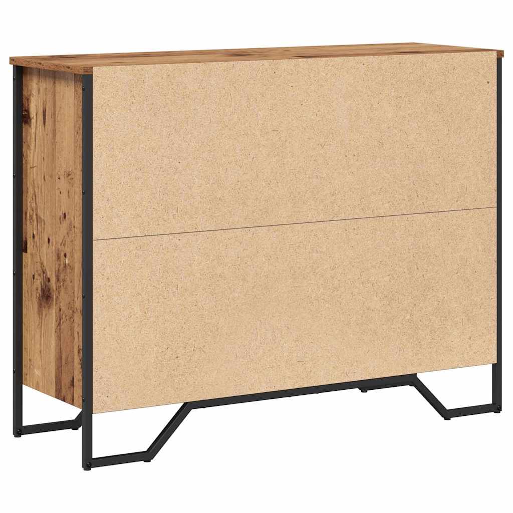 Sideboard Altholz 97 x 32,5 x 74,5 cm Holzwerkstoff
