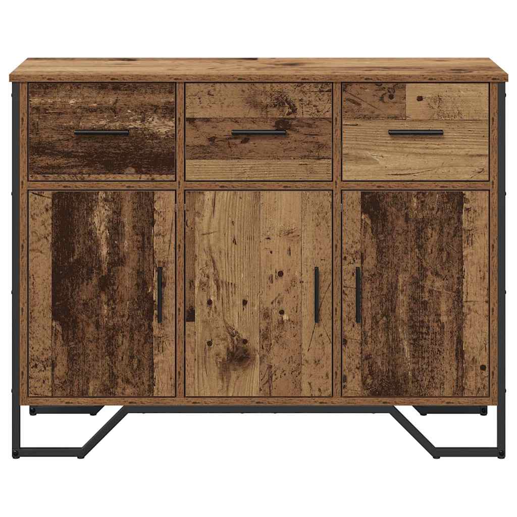 Sideboard Altholz 97 x 32,5 x 74,5 cm Holzwerkstoff