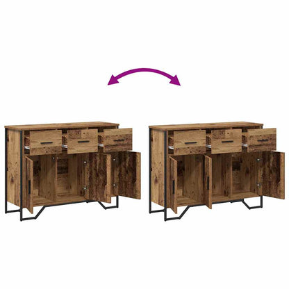 Sideboard Altholz 97 x 32,5 x 74,5 cm Holzwerkstoff