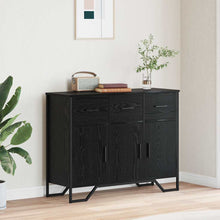 Sideboard Schwarze Eiche 97 x 32,5 x 74,5 cm Holzwerkstoff