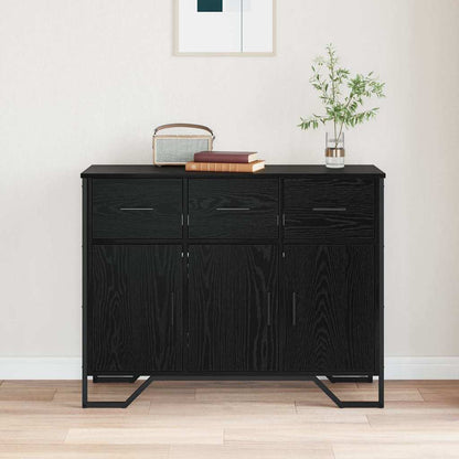 Sideboard Schwarze Eiche 97 x 32,5 x 74,5 cm Holzwerkstoff