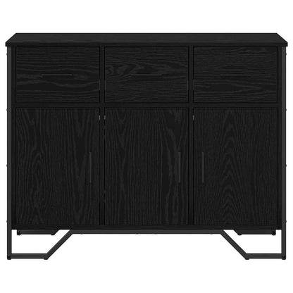 Sideboard Schwarze Eiche 97 x 32,5 x 74,5 cm Holzwerkstoff