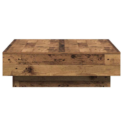 Couchtisch Altholz 90 x 90 x 28 cm Holzwerkstoff