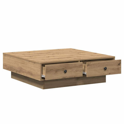 Couchtisch Artisan-Eiche 90 x 90 x 28 cm Holzwerkstoff