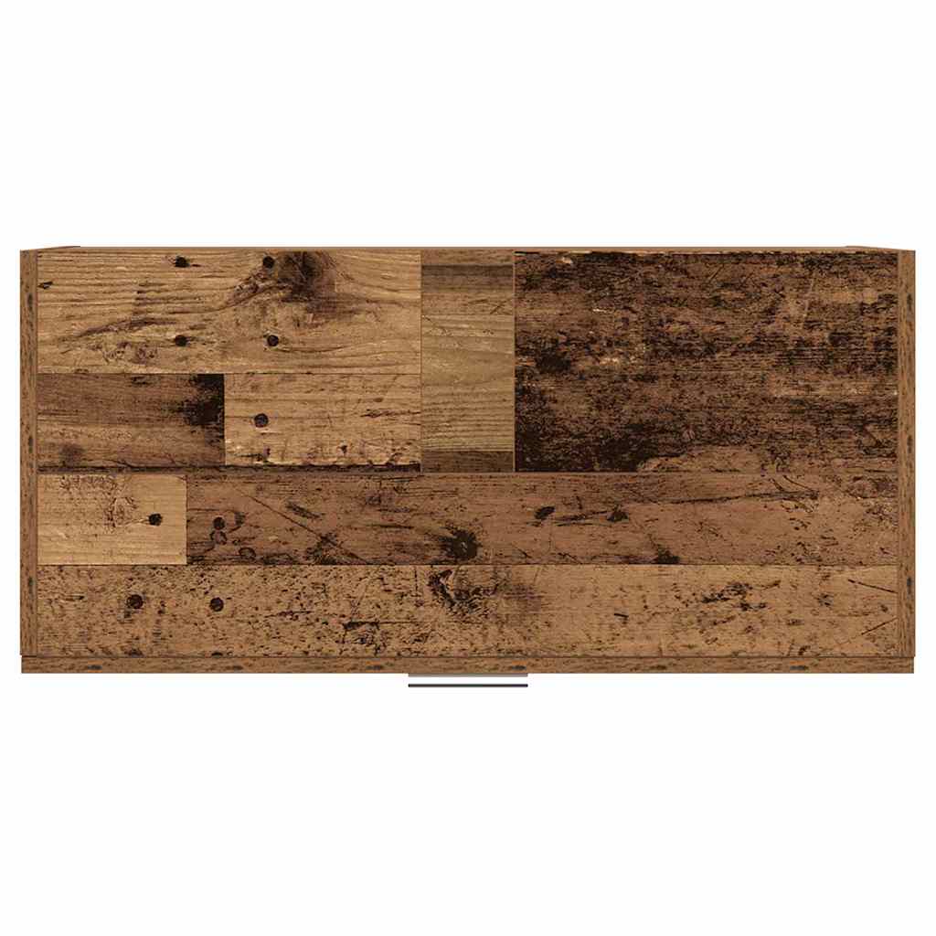 Waschtischschrank mit Tür Altholz 78 x 37 x 59 cm Holzwerkstoff