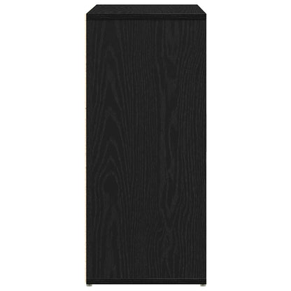 Sideboard Schwarze Eiche 60x31x70 cm Holzwerkstoff