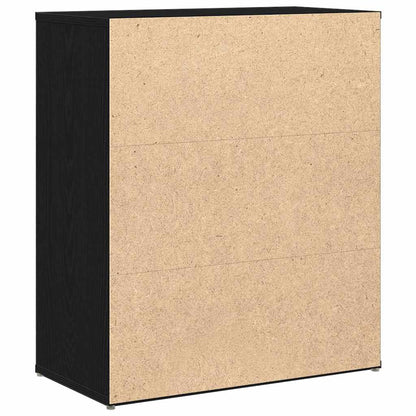 Sideboard Schwarze Eiche 60x31x70 cm Holzwerkstoff