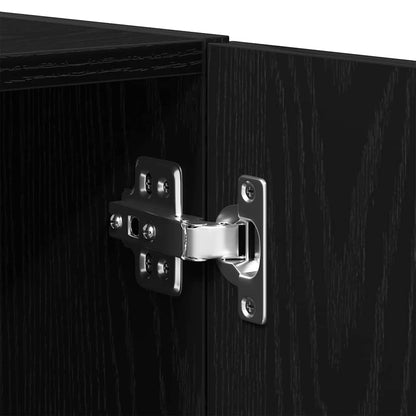 Wandschrank Schwarze Eiche 70 x 42,5 x 40 cm Holzwerkstoff