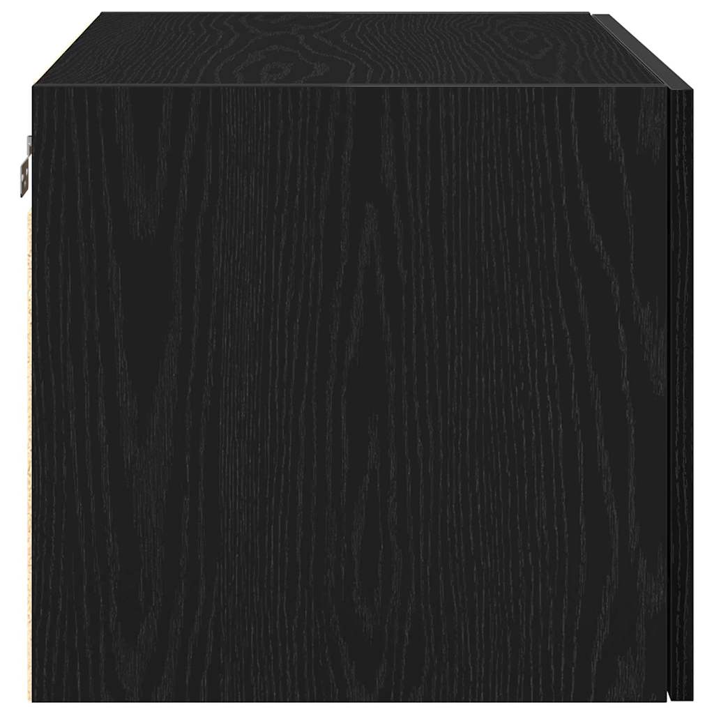 Wandschrank Schwarze Eiche 70 x 42,5 x 40 cm Holzwerkstoff