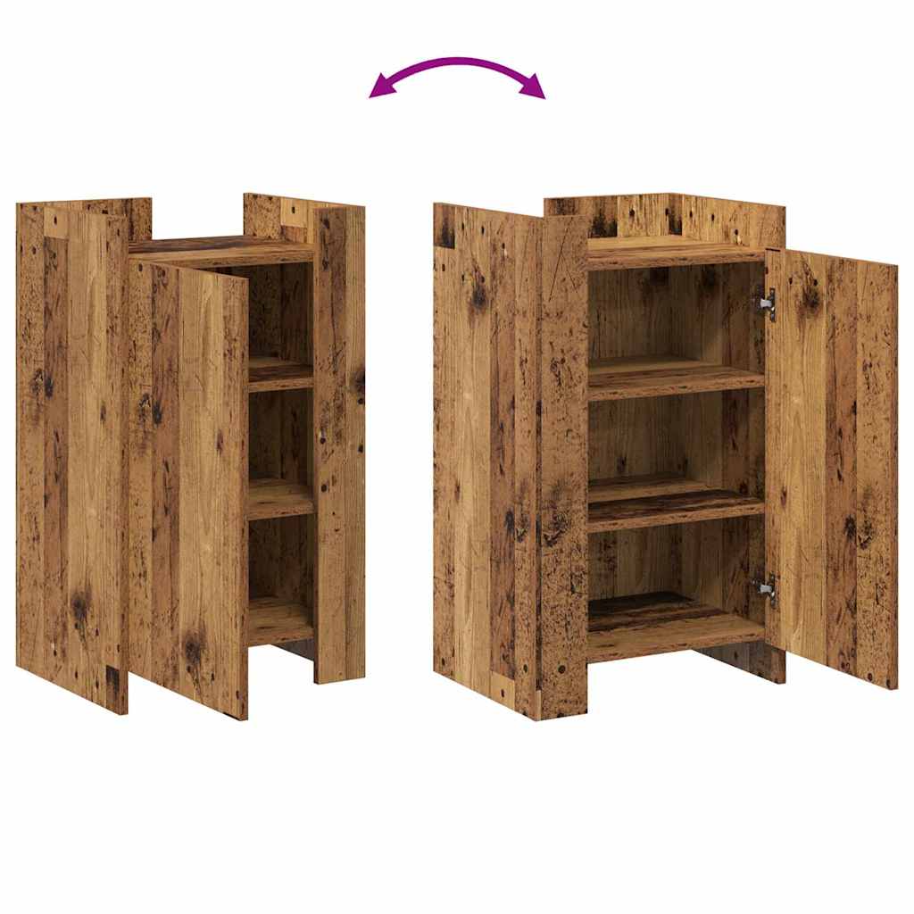 Sideboard Altholz 45 x 35 x 75 cm Holzwerkstoff